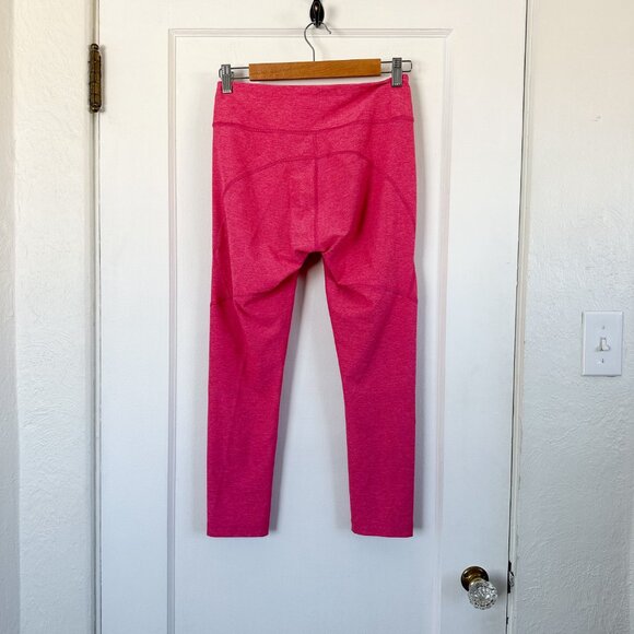 Outdoor Voices | Athena Crop Top (small) & Warmup 3/4 Legging (med) Set in Pink - Picture 7 of 9